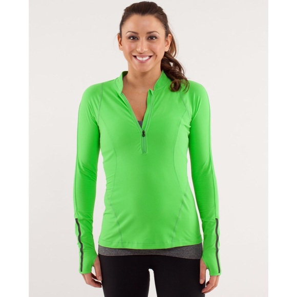 lululemon athletica Tops - SOLDLululemon Run Rise and Shine Half Zip Pullover